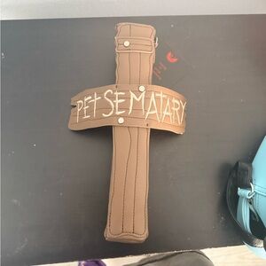 Vixen by Micheline Pitt Tan Crossbody Bag